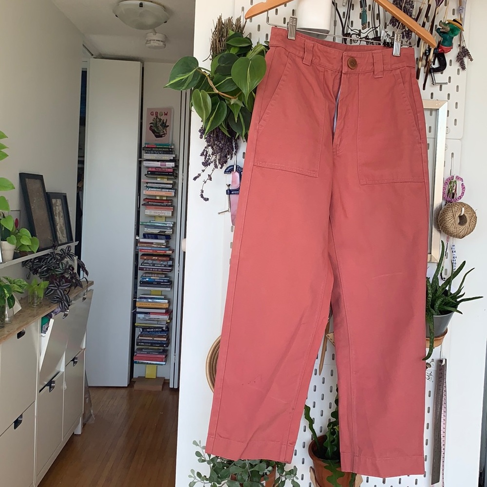 Beaton Linen Cotton Cropped pants